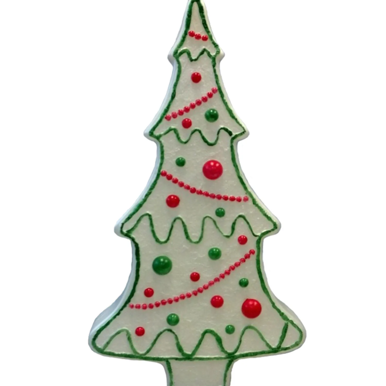 The Jolly Christmas Shop 28" Gingerbread Cookie Christmas Tree Blow Mold Outdoor Christmas Decoration 77130
