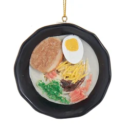The Jolly Christmas Shop 3" Asian Dumplings And Soup Christmas Ornament J7471