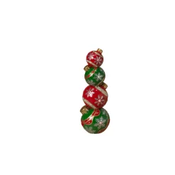 Outlet The Jolly Christmas Shop 15.5" Battery Operated LED Lighted Stacked Ornaments Indoor/Outdoor Christmas Decoration 2604380
