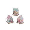 Outlet The Jolly Christmas Shop 5.8" Battery Operated Lighted Pastel Claydough Gingerbread House Christmas Figure 2497240