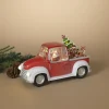Discount The Jolly Christmas Shop 11.5" Battery Operated Santa In Red Truck Spinning Water Globe 2600550