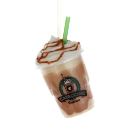 Best The Jolly Christmas Shop 4.5" Caffecino Frozen Coffee Christmas Ornament D4161