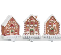 Outlet The Jolly Christmas Shop 7.75" Claydough Gingerbread House Christmas Stocking Holder 9742090