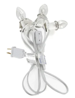 Online The Jolly Christmas Shop 6 Ft Christmas Village Replacement Light Cord With 3 Light Socket 6401