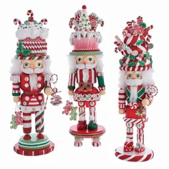 Sale The Jolly Christmas Shop 18" Hollywood Nutcracker Candy And Cake Hat Nutcracker Christmas Figure HA0588