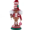 Clearance The Jolly Christmas Shop 14" Hollywood Nutcrackers Gingerbread Boy Christmas Nutcracker HA0620