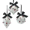 Discount The Jolly Christmas Shop 5" Ladybug Ball Glass Christmas Ornament T3001