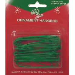 Best The Jolly Christmas Shop 50 Large Green Christmas Tree Ornament Hooks