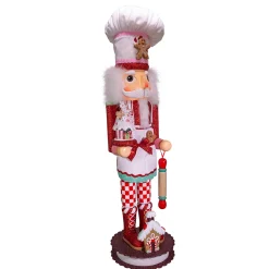 Sale The Jolly Christmas Shop 36" Large Hollywood Nutcrackers Gingerbread Chef Christmas Figure HA0548