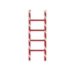 Clearance The Jolly Christmas Shop 24" Or 48" Wooden Holiday Candy Cane Ladder Christmas Decoration