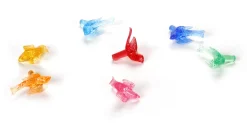 Online The Jolly Christmas Shop 100 Pack 1" Multi Color Ceramic Tree Plastic Replacement Bird Bulbs P0664