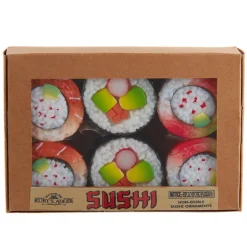Clearance The Jolly Christmas Shop 6 Piece Boxed Set Of Sushi Christmas Ornament D4063