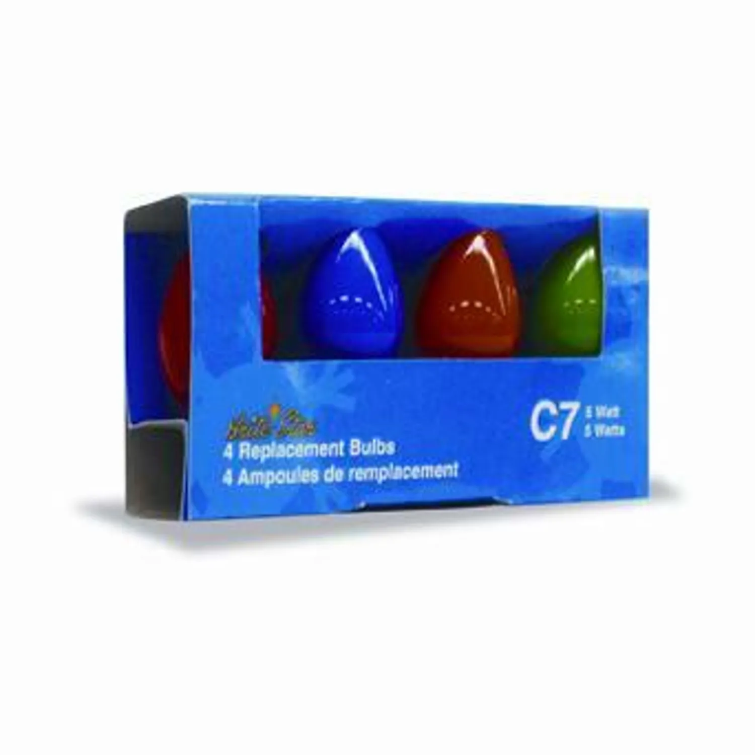 Hot The Jolly Christmas Shop 4 Pk Multi Color C7 Replacement Bulbs