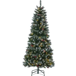 Discount The Jolly Christmas Shop 6' Pop-Up LED Lighted Pine Christmas Tree 6470-60MLWW