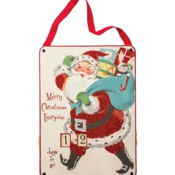 Online The Jolly Christmas Shop 14.5" Primitives By Kathy Merry Christmas Wooden Countdown 32275