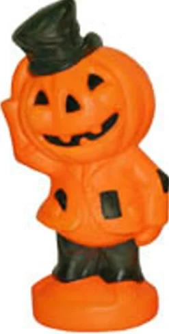 Hot The Jolly Christmas Shop 14" Scarecrow Pumpkin Blow Mold H7040