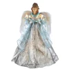 Best The Jolly Christmas Shop 16" Silver And Blue Angel Lighted Christmas Tree Topper UL2222