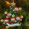 The Jolly Christmas Shop African American Christmas Tree Family Of 5 Personalized Christmas Ornament AA827-5