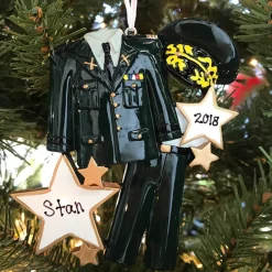 Sale The Jolly Christmas Shop Armed Services Army Uniform Personalized Christmas Ornament