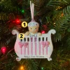 Clearance The Jolly Christmas Shop Baby Girl In Crib Personalized Christmas Ornament OR1732-P
