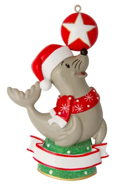 Outlet The Jolly Christmas Shop Baby Sea Lion Personalized Christmas Ornament OR1851S