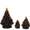 Best The Jolly Christmas Shop Battery Operated Lighted Halloween Ceramic Trees With Sound 2551760