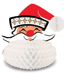 The Jolly Christmas Shop Beistle Vintage 10.5" Santa Centerpiece Christmas Decoration 20897