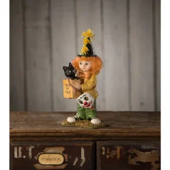 The Jolly Christmas Shop Bethany Lowe 7" Clowning Around Carson Halloween Figure TD3137