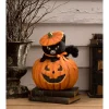 Outlet The Jolly Christmas Shop Bethany Lowe 10.5" Kitty Cat In Jack Halloween Figure TJ3305