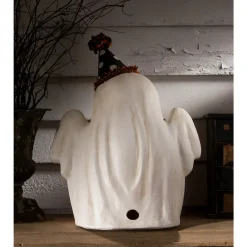 The Jolly Christmas Shop Bethany Lowe 18" Large Boo Ghost Jack-O-Lantern Vintage Inspired Halloween Figure TJ3304