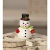 Sale The Jolly Christmas Shop Bethany Lowe 4.5" Lil Snowman Vintage Inspired Christmas Figure TF3266
