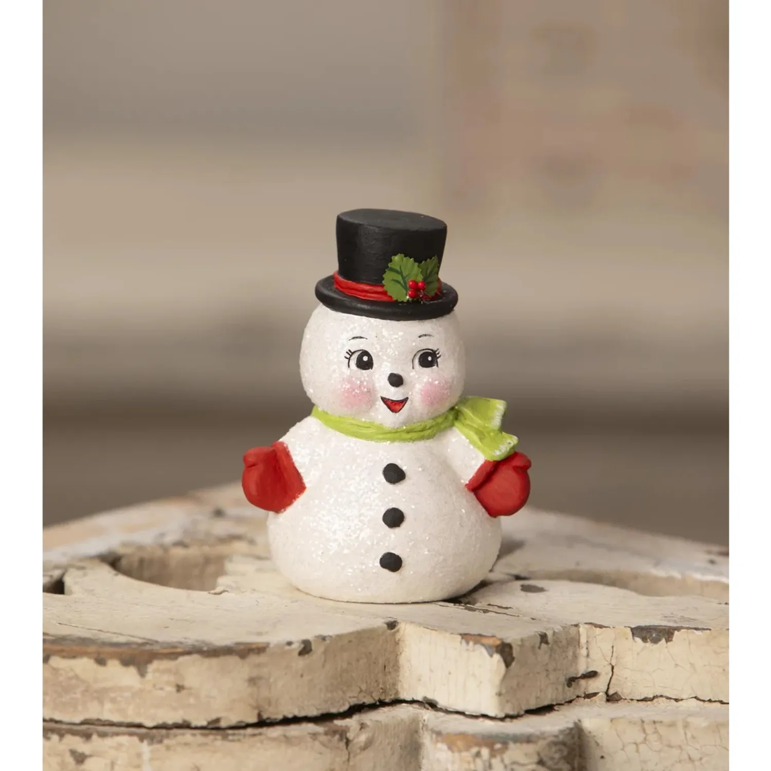 Sale The Jolly Christmas Shop Bethany Lowe 4.5" Lil Snowman Vintage Inspired Christmas Figure TF3266