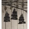 Online The Jolly Christmas Shop Bethany Lowe 5.75" Set Of 3 Haunted House Silhouette Halloween Ornament RL0840