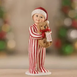 Discount The Jolly Christmas Shop Bethany Lowe Landon's Christmas Puppy Surprise Christmas Decoration TD1155