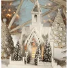 Sale The Jolly Christmas Shop Bethany Lowe Large Ivory Church Christmas Decoration LG1776