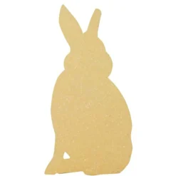 Hot The Jolly Christmas Shop Bethany Lowe Set Of 4 Metal Glittered Easter Bunny Silhouette Decoration TF0109