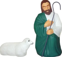 Online The Jolly Christmas Shop Blow Mold Life Size Christmas Nativity 10pc Set