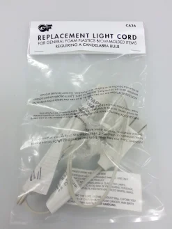 Discount The Jolly Christmas Shop Blow Mold Replacement Light Cord With C7 Bulb CA36