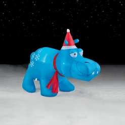 Online The Jolly Christmas Shop Brite Star 3.5' Christmas Hippopotamus Indoor Outdoor Decoration 49-107-00