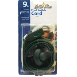 Hot The Jolly Christmas Shop Brite Star 9' Extension Cord With Foot Pedal - Great For Christmas Tree 43-460-00