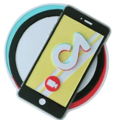 The Jolly Christmas Shop Cell Phone Dance App Personalized Christmas Ornament OR2292