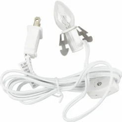 New The Jolly Christmas Shop Christmas Village Replacement Single Light Cord 6402
