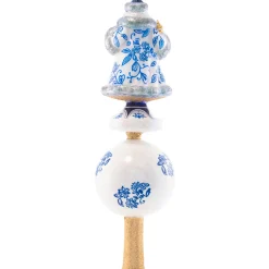 Outlet The Jolly Christmas Shop Christopher Radko Chinoiserie Elegance Santa Finial Christmas Tree Topper 1021534