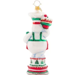 Outlet The Jolly Christmas Shop Christopher Radko Cutie Pie Baker Glass Christmas Ornament 1021608