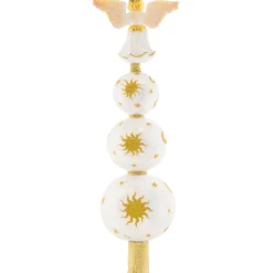 The Jolly Christmas Shop Christopher Radko Heavenly Finial Glass Christmas Tree Topper 1021264