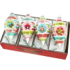 Hot The Jolly Christmas Shop Christopher Radko Shiny Brite Festive Fete 4 Count 7" Reflector Tulips 4028041