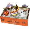 Sale The Jolly Christmas Shop Christopher Radko Shiny Brite 3.25" Decorated Rounds & Figure Halloween Ornaments 4028180