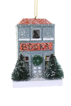 Outlet The Jolly Christmas Shop Cody Foster 4.5" Book Shop Christmas Ornament RO-3125-BK