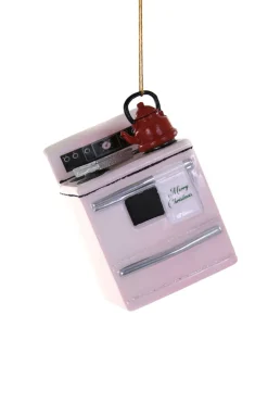 The Jolly Christmas Shop Cody Foster 3" Christmas Baking Stove Glass Christmas Ornament GL-805