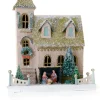 Hot The Jolly Christmas Shop Cody Foster 15" Church Of Nativity Vintage Inspired Putz Christmas House HOU-322